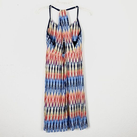 Athleta Restoration Colorful Ikat Racerback Dress - Picture 2 of 8